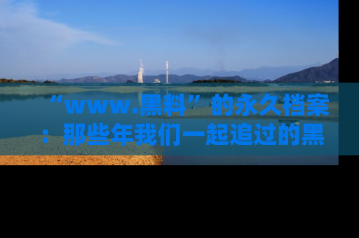 “www.黑料”的永久档案:那些年我们一起追过的黑料真相