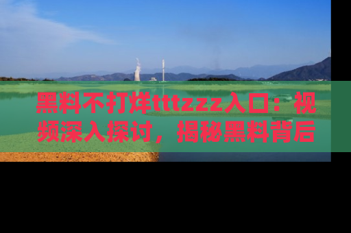 黑料不打烊tttzzz入口：视频深入探讨，揭秘黑料背后的人和事